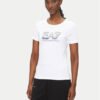 EA7 Emporio Armani Тишърт 7W000183 AF10373 U0002 Бял Regular Fit за Жени цена