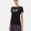 EA7 Emporio Armani Тишърт 7W000183 AF10373 UC001 Черен Regular Fit за Жени цена