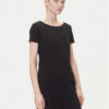 EA7 Emporio Armani Тишърт 7W000184 AF10373 UC001 Черен Regular Fit за Жени цена