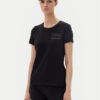 EA7 Emporio Armani Тишърт 7W000492 AF10373 UC001 Черен Regular Fit за Жени цена