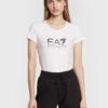 EA7 Emporio Armani Тишърт 8NTT66 TJFKZ 0102 Бял Slim Fit за Жени цена