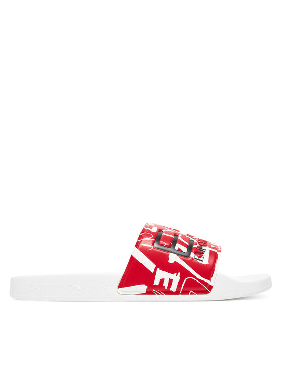 EA7 Emporio Armani Чехли 7X000108 AF15118 M0113 Червен за Мъже цена