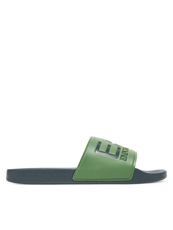EA7 Emporio Armani Чехли 7X000108 AF15118 M8132 Зелен за Мъже цена