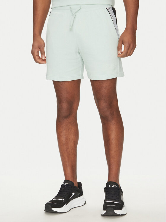 EA7 Emporio Armani Шорти от плат 7M000269 AF12451 U9060 Син Regular Fit за Мъже цена