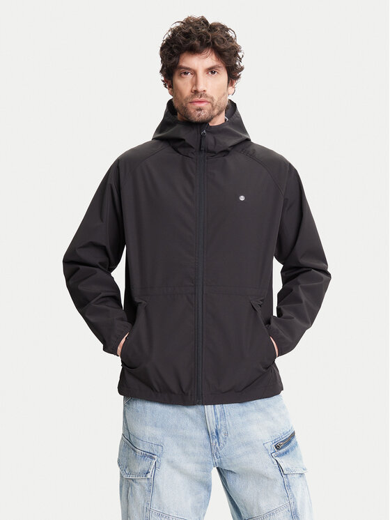 Element Яке за дъжд Alder 2.0 Travel ELYJK00250 Черен Relaxed Fit за Мъже цена