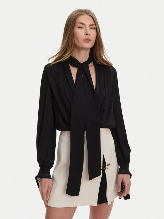 Elisabetta Franchi Боди CB-006-51E2 Черен Regular Fit за Жени цена