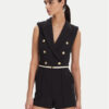 Elisabetta Franchi Гащеризон TU-T45-51E2 Черен Regular Fit за Жени цена