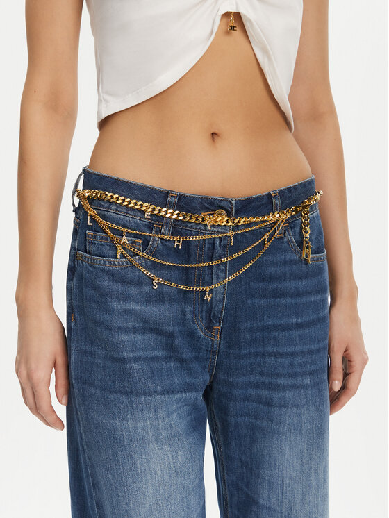 Elisabetta Franchi Дамски колан CT-16A-52E2-V350 Златист за Жени цена