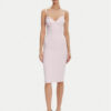 Elisabetta Franchi Коктейлна рокля AB-702-51E2 Виолетов Regular Fit за Жени цена
