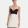 Elisabetta Franchi Коктейлна рокля AB70352E2 Бежов Regular Fit за Жени цена
