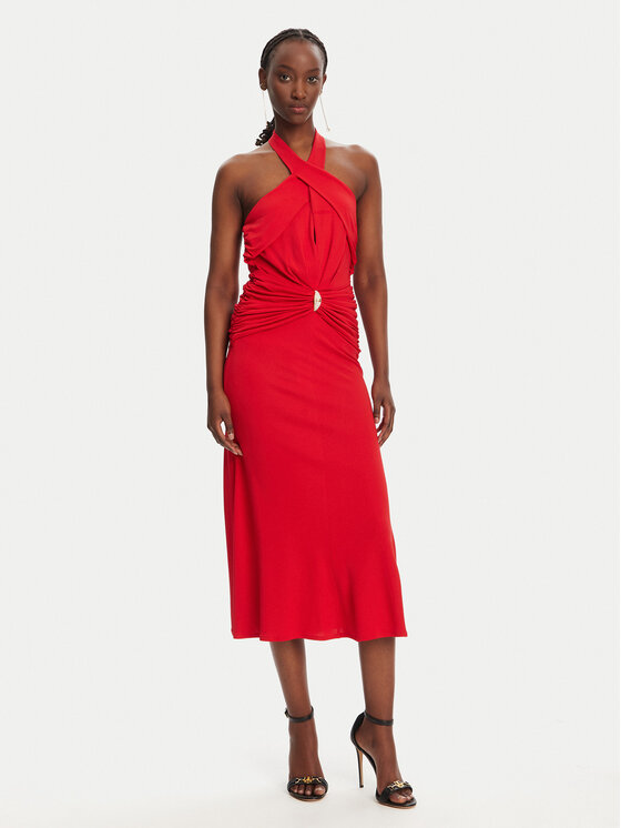 Elisabetta Franchi Коктейлна рокля AB71952E2 CG5 Червен Regular Fit за Жени цена