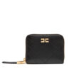 Elisabetta Franchi Малък дамски портфейл PF-87A-52E2-V150 Черен за Жени цена