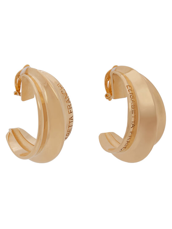 Elisabetta Franchi Обеци с клипс OR-63B-51E2-V230 Златист за Жени цена