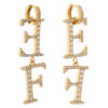 Elisabetta Franchi Обици OR-17K-52E2-V260 Златист за Жени цена