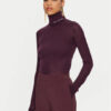 Elisabetta Franchi Поло MK-25S-47E2 Бордо Regular Fit за Жени цена