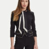Elisabetta Franchi Сако GI-T51-51E2-V560 Черен Regular Fit за Жени цена