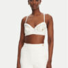 Elisabetta Franchi Сутиен бралет RG00252E2 360 Бял Slim Fit за Жени цена