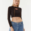Ellesse Блуза Contenti SGP15929 Черен Slim Fit за Жени цена