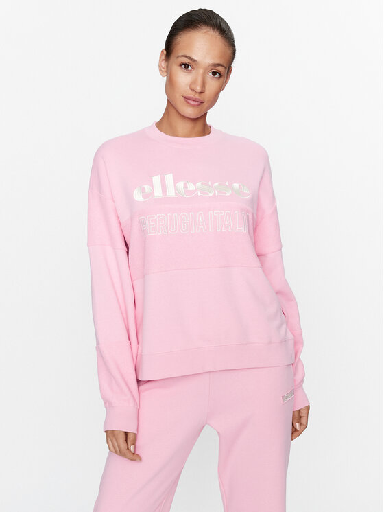 Ellesse Суитшърт Achille SGT19239 Розов Relaxed Fit за Жени цена