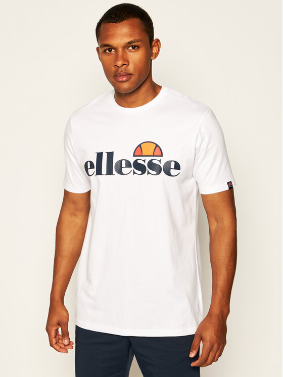 Ellesse Тишърт Sl Prado Tee SHC07405 Бял Regular Fit за Мъже цена