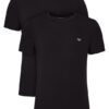 Emporio Armani Underwear Комплект 2 тишъртки EM000391 AF10776 MC005 Черен Regular Fit за Мъже цена
