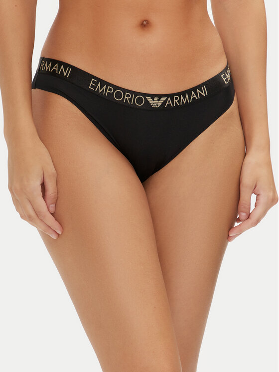 Emporio Armani Underwear Комплект 2 чифта класически бикини 163334 4F235 00020 Черен за Жени цена