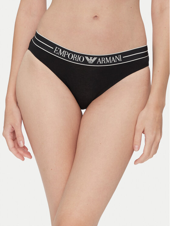 Emporio Armani Underwear Комплект 2 чифта класически бикини EW000403 AF10881 MC005 Черен за Жени цена