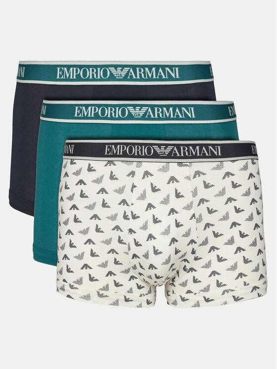 Emporio Armani Underwear Комплект 3 чифта боксерки EM000370 AF10779 MB092 Цветен за Мъже цена