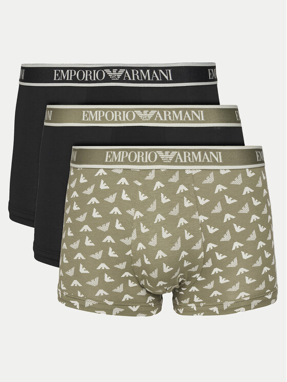 Emporio Armani Underwear Комплект 3 чифта боксерки EM000370 AF10779 MC065 Цветен за Мъже цена