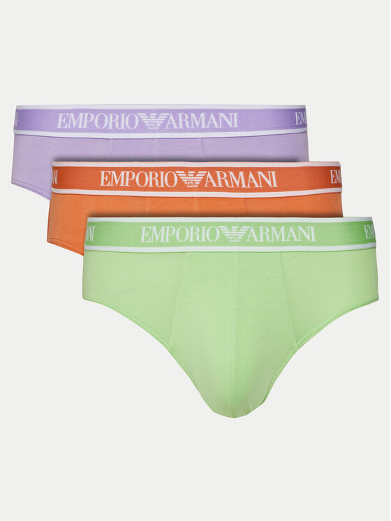 Emporio Armani Underwear Комплект 3 чифта слипове EM000258 AF10779 MA021 Цветен за Мъже цена