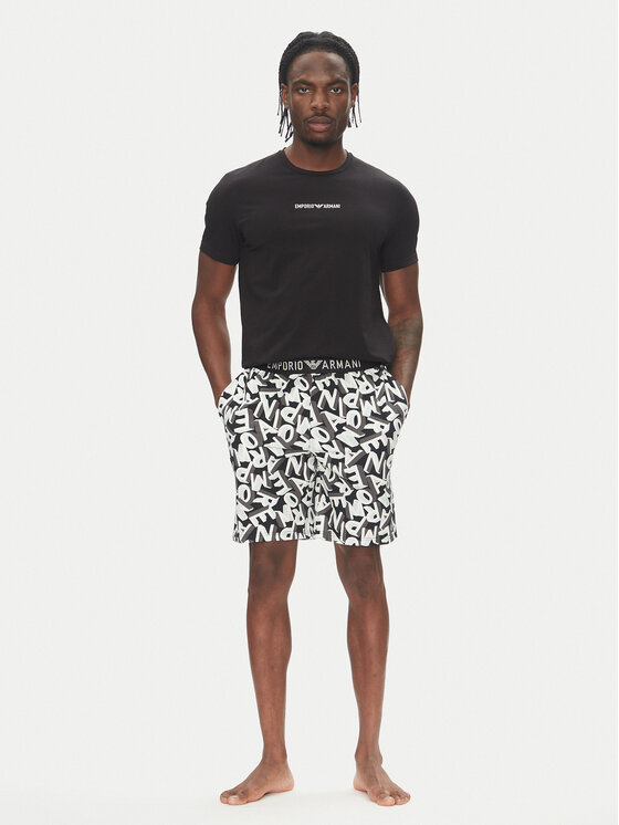 Emporio Armani Underwear Пижама EM000400 AF10794 FC143 Черен Regular Fit за Мъже цена