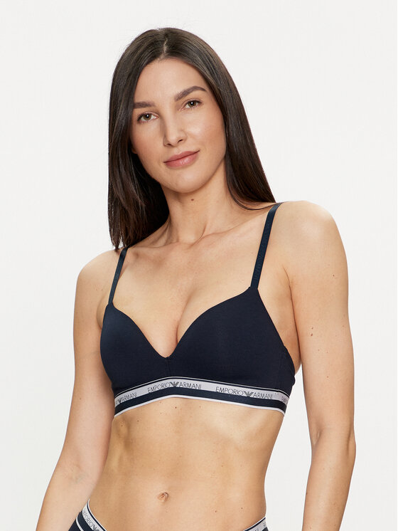 Emporio Armani Underwear Сутиен без банели 164410 4R227 00135 Тъмносин за Жени цена