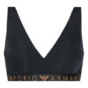 Emporio Armani Underwear Сутиен без банели 164530 3F235 00020 Черен за Жени цена