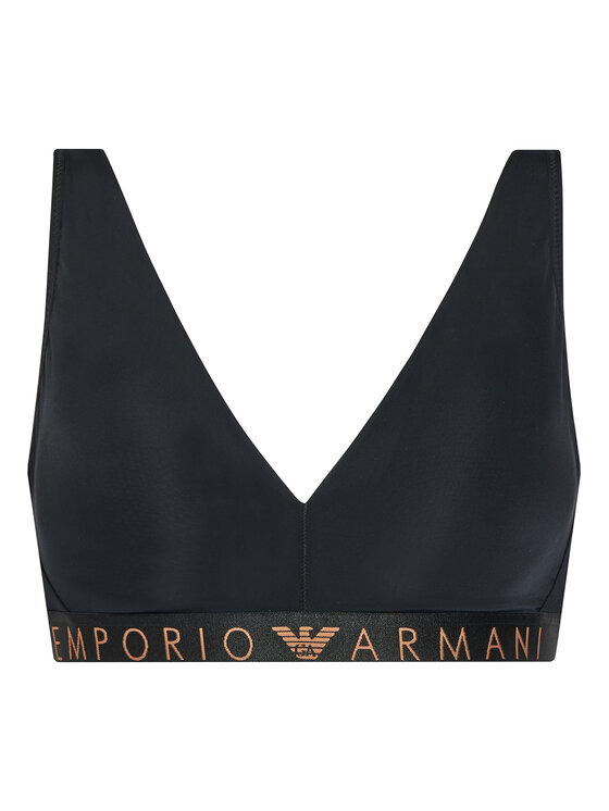 Emporio Armani Underwear Сутиен без банели 164530 3F235 00020 Черен за Жени цена