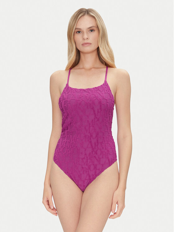 Emporio Armani Бански костюм EW000788 AF12185 FA035 Розов за Жени цена