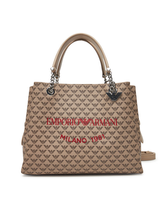 Emporio Armani Дамска чанта Y3D159 YWS0E F1075 Екрю за Жени цена