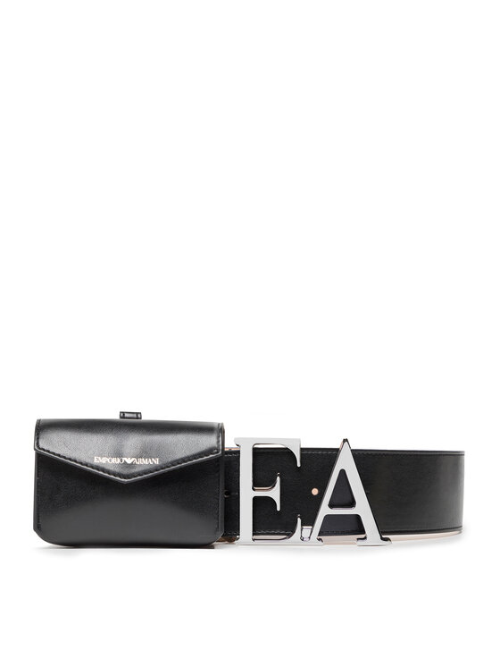 Emporio Armani Дамски колан Y3I317 Y389E 80001 Черен за Жени цена