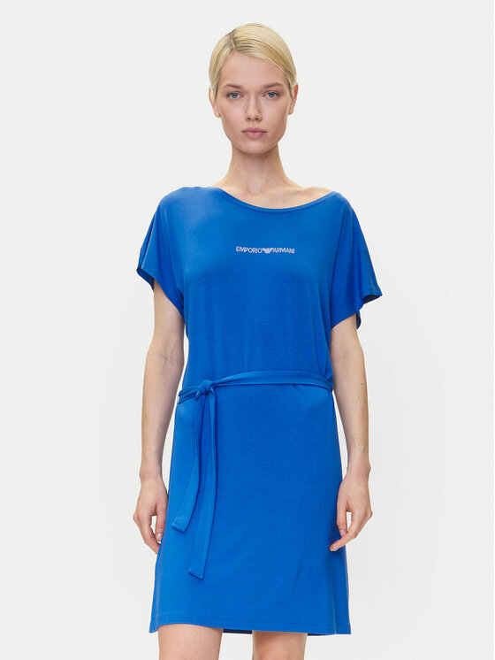Emporio Armani Ежедневна рокля EW000783 AF12192 UA012 Син Regular Fit за Жени цена