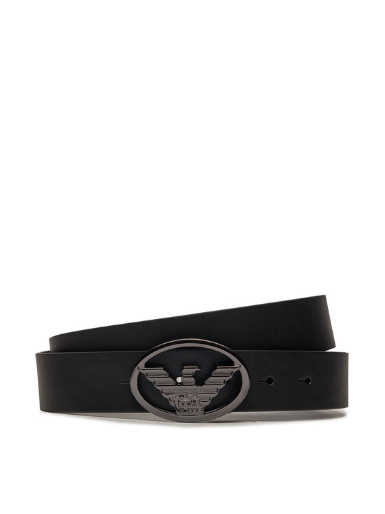 Emporio Armani Мъжки колан Y4S648 YQ87I 80001 Черен за Мъже цена