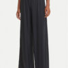 Emporio Armani Текстилни панталони EW000594 AF12206 FC043 Черен Wide Leg за Жени цена
