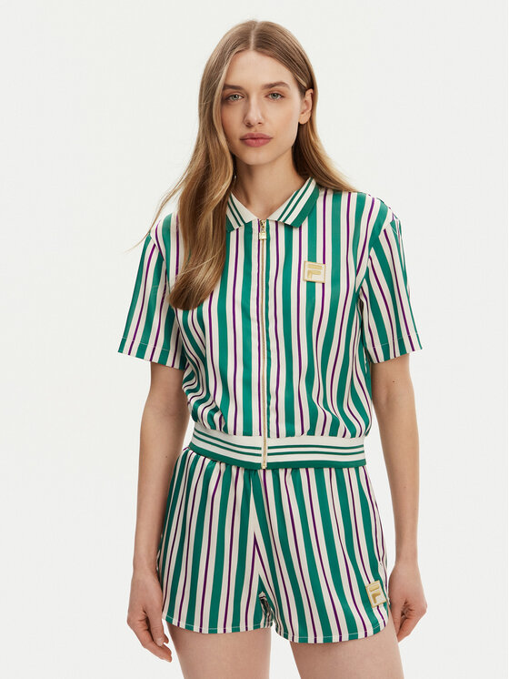 Fila Блуза Lassance FAW0996 Зелен Regular Fit за Жени цена