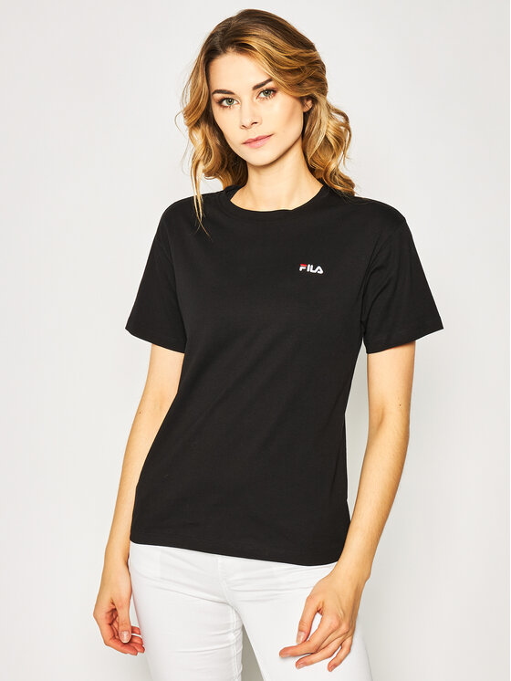 Fila Тишърт Eara 687469 Черен Regular Fit за Жени цена
