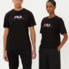 Fila Тишърт FAU0147 Черен Regular Fit за Унисекс цена