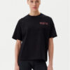 Fila Тишърт Leffinge FAW1029 Черен Loose Fit за Жени цена