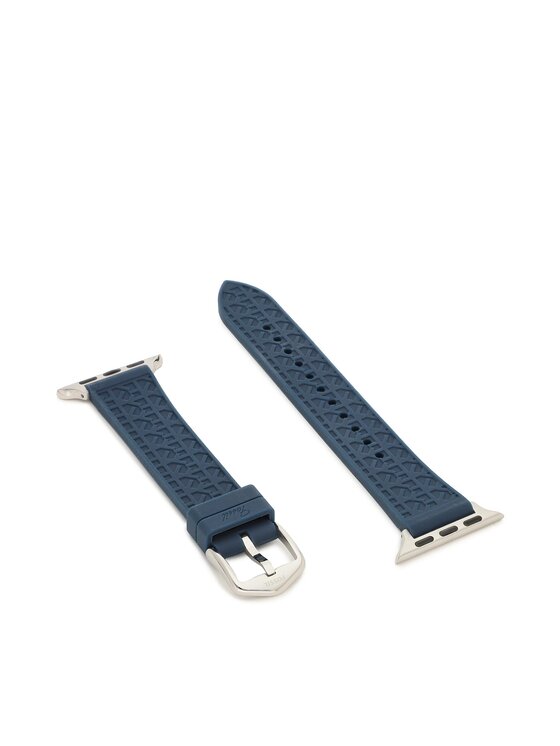 Fossil Сменяема каишка за часовник Apple Watch S380019 Тъмносин за Жени цена