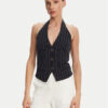 Fracomina Елек FR25SJ5002W761D4 Тъмносин Slim Fit за Жени цена