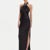 Fracomina Официална рокля FQ25SD3002W798T4 Черен Slim Fit за Жени цена