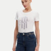Fracomina Тишърт FP25ST3002J449N5 Бял Slim Fit за Жени цена
