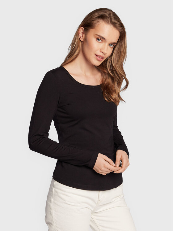 Fransa Блуза Kasic 600543 Черен Slim Fit за Жени цена