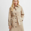 Fransa Тренч 20611623 Кафяв Regular Fit за Жени цена